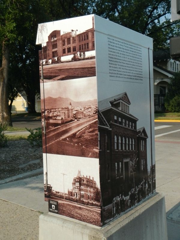 Bozeman High School Marker image. Click for full size.