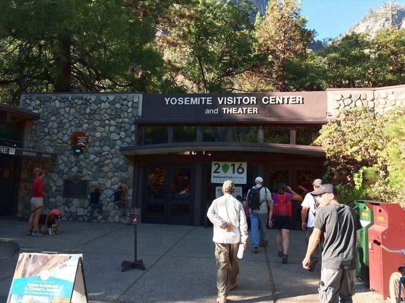 Yosemite Visitor Center image. Click for full size.