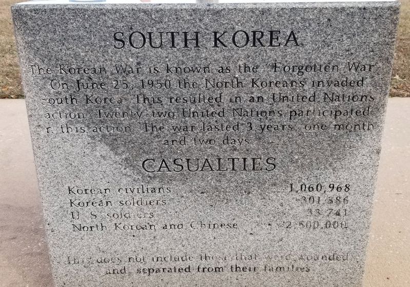 South Korea Marker image. Click for full size.