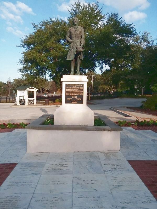 Pierre LeMoyne Sieur d'Iberville Marker image. Click for full size.