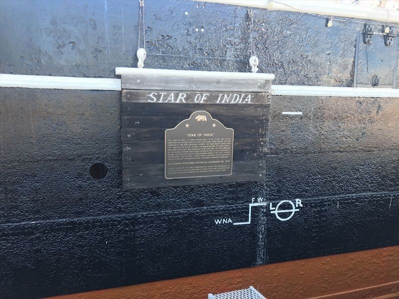 �Star of India� Marker image. Click for full size.