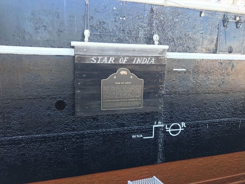 Star of India Marker image. Click for full size.