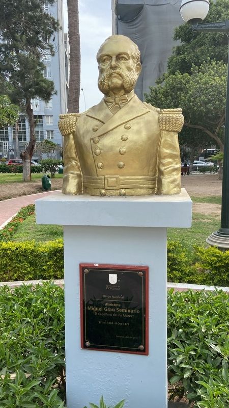 Admiral Miguel Grau Seminario Marker image. Click for full size.
