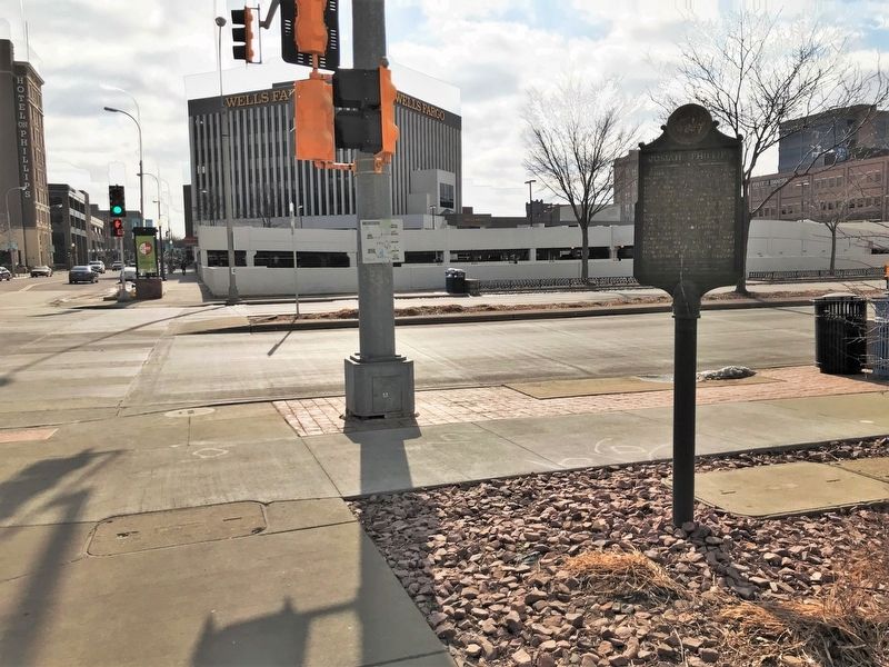 Josiah Phillips Marker, from the north image. Click for full size.