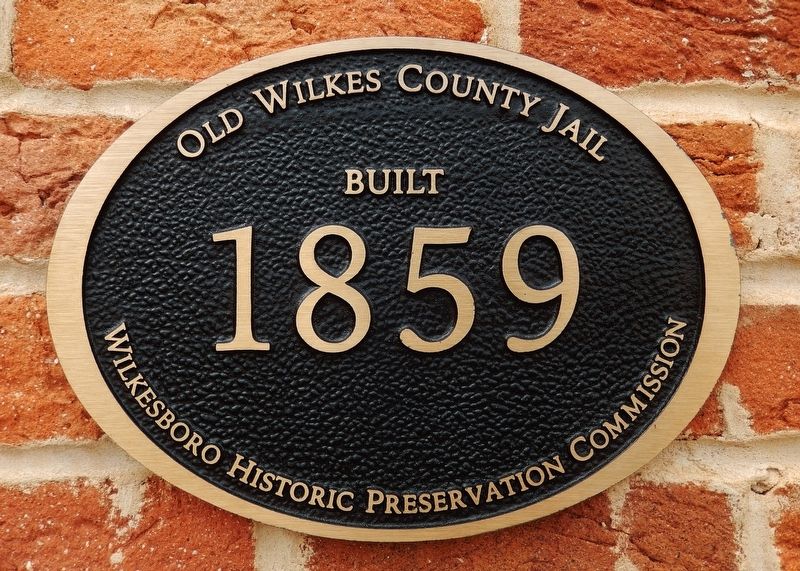 Old Wilkes County Jail image. Click for full size.
