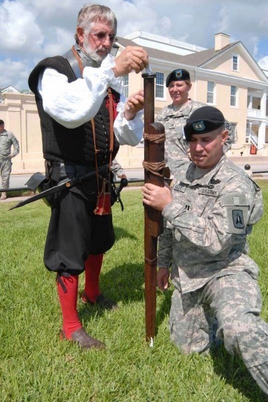 Florida celebrates 445th anniversary of 'First Muster' image. Click for more information.