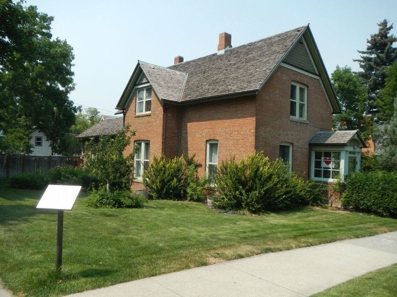 Charles S. Hartman Residence and Marker image. Click for full size.