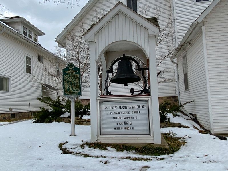 First Presbyterian Church Marker image. Click for full size.