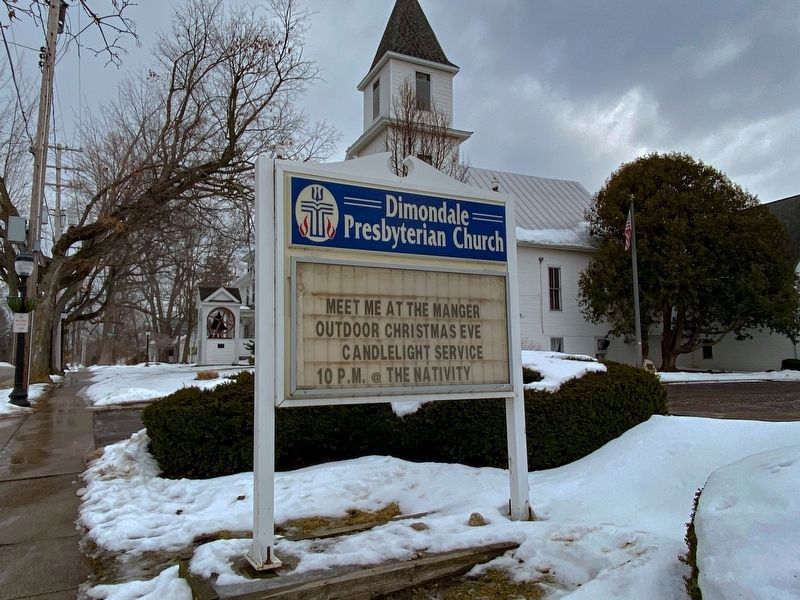 First Presbyterian Church Sign image. Click for full size.