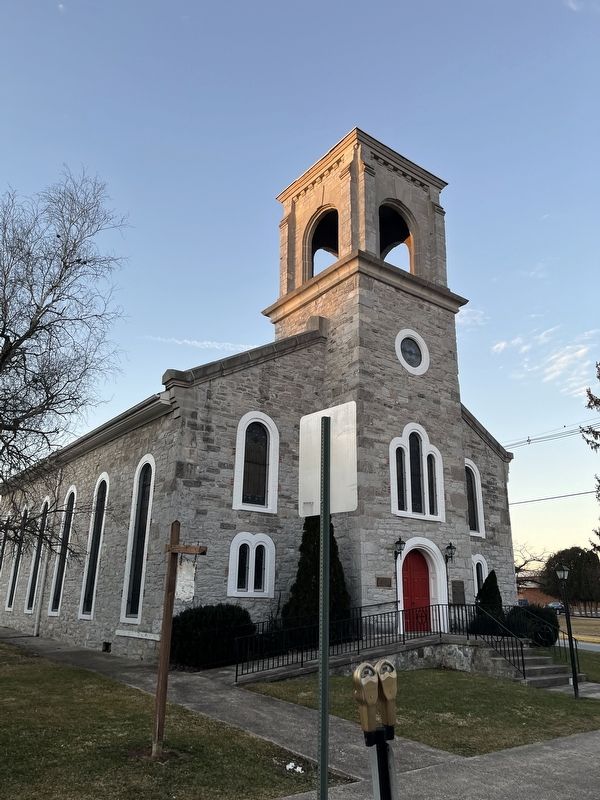 The Mercersburg Presbyterian Church image. Click for full size.