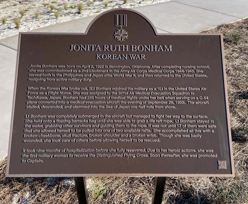 Jonita Ruth Bonham Marker image. Click for full size.