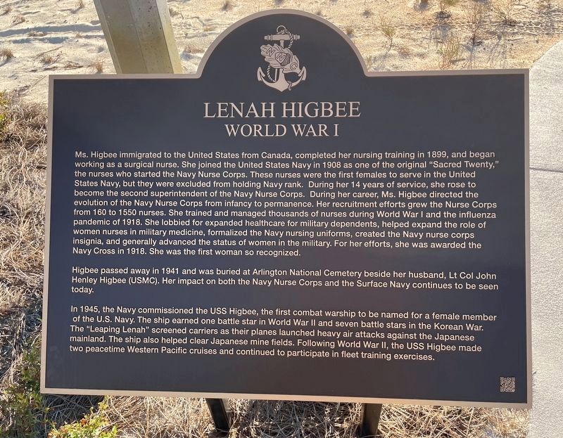 Lenah Higbee Marker image. Click for full size.