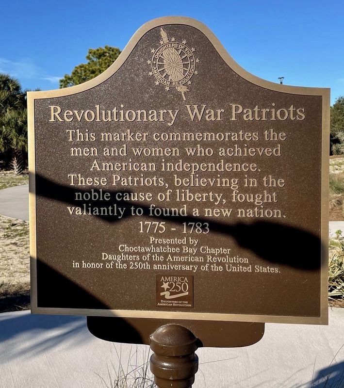 Related marker on the Revolutionarly War. image. Click for full size.