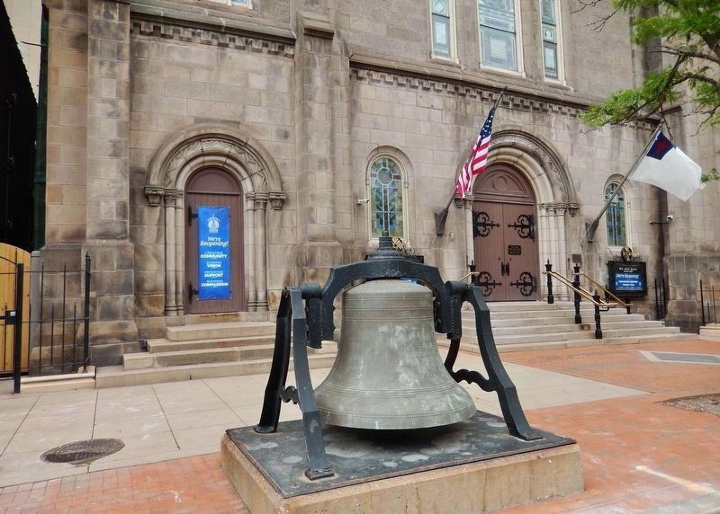 Old Stone Church Bell. Click for full size. Old Stone Church Bell image. Click for full size.
