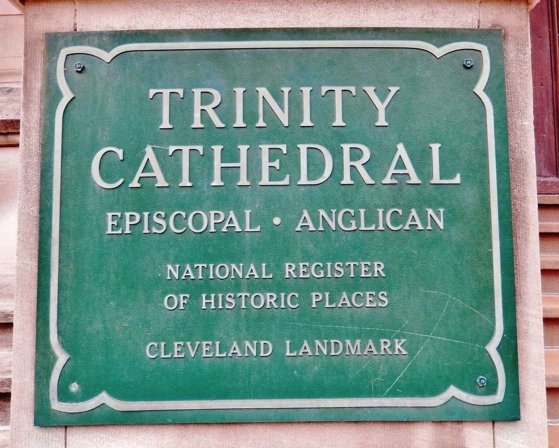 Trinity Cathedral Marker image. Click for full size.