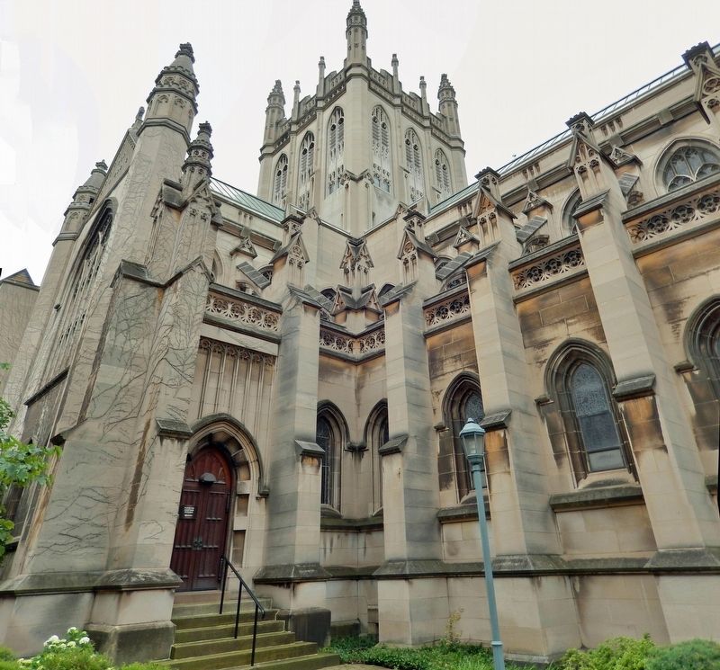 Trinity Cathedral • Gothic Architecture Detail. Click for full size. Trinity Cathedral • Gothic Architecture Detail image. Click for full size.