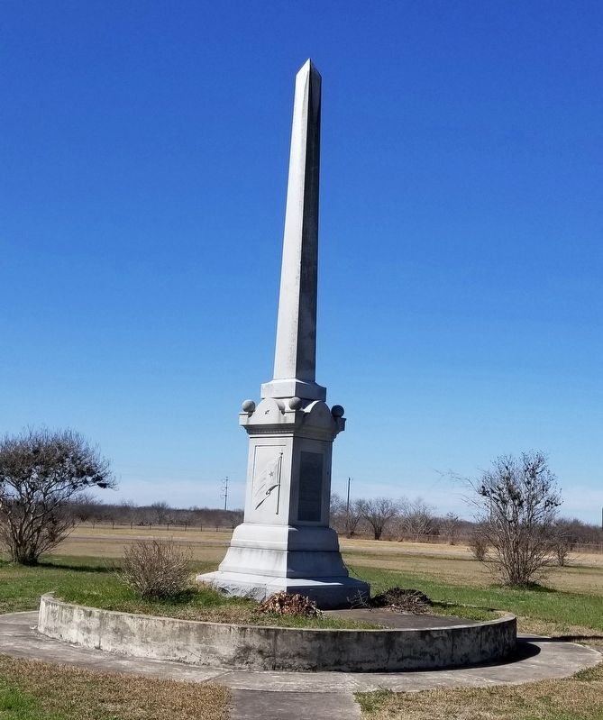 The view of the Fannin Battleground Memorial image. Click for full size.