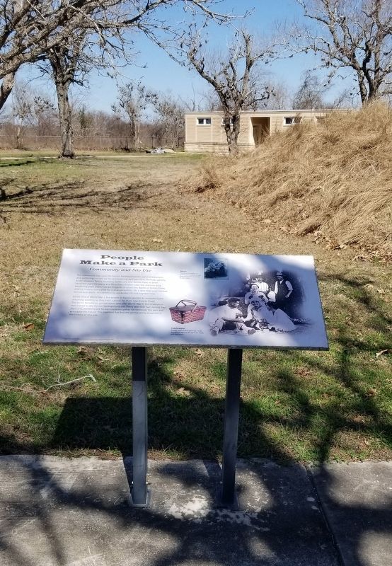People Make a Park Marker image. Click for full size.