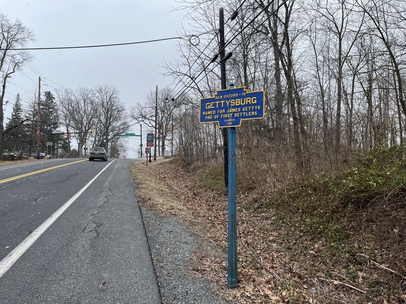 Gettysburg Marker. Click for full size. Gettysburg Marker image. Click for full size.