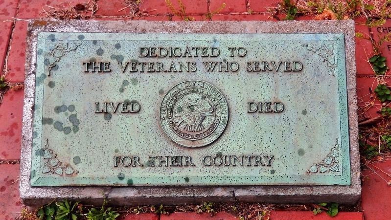 Memorial Day Association Tablet. Click for full size. Memorial Day Association Tablet image. Click for full size.