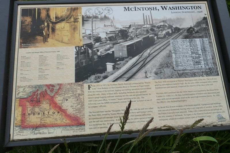 McIntosh, Washington Marker image. Click for full size.