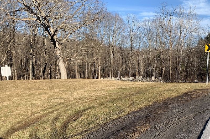 Milan Christian Church Site Cemetery. Click for full size. Milan Christian Church Site Cemetery image. Click for full size.