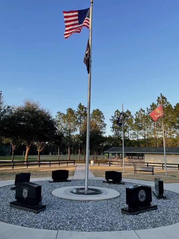 St. Johns County Veterans Memorial image. Click for full size.