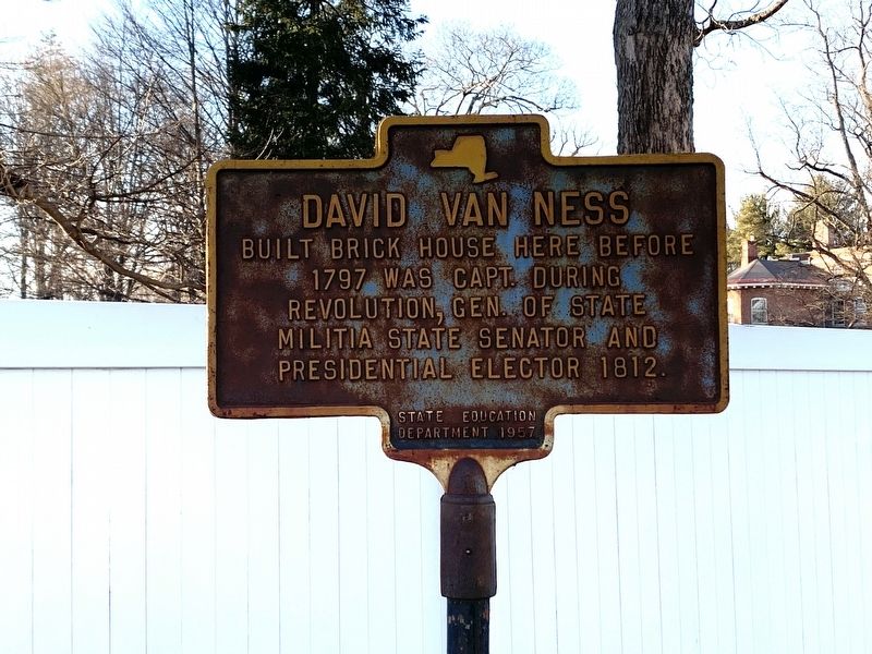 David Van Ness Marker image. Click for full size.
