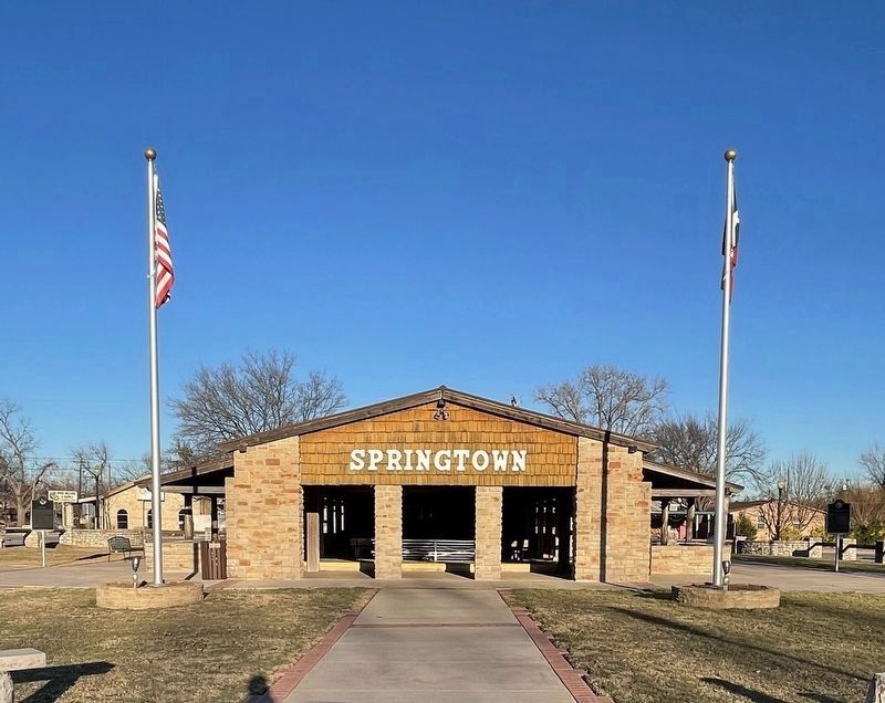 City of Springtown Marker image. Click for full size.