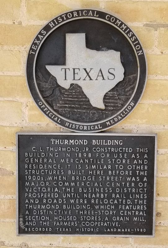 Thurmond Building Marker image. Click for full size.