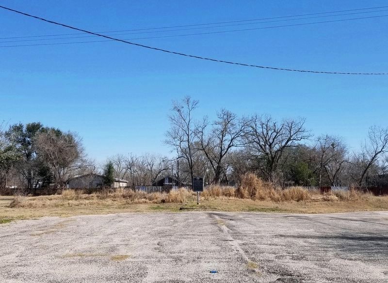 Marker viewed from the street image. Click for full size.