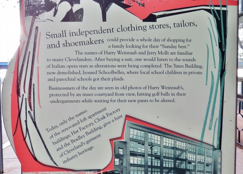 Independent Clothing Stores Marker image. Click for full size.