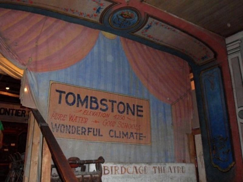 Original Birdcage Theatre, Tombstone Arizona image. Click for full size.