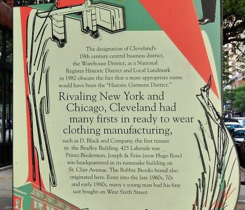 The Garment Industry Marker image. Click for full size.
