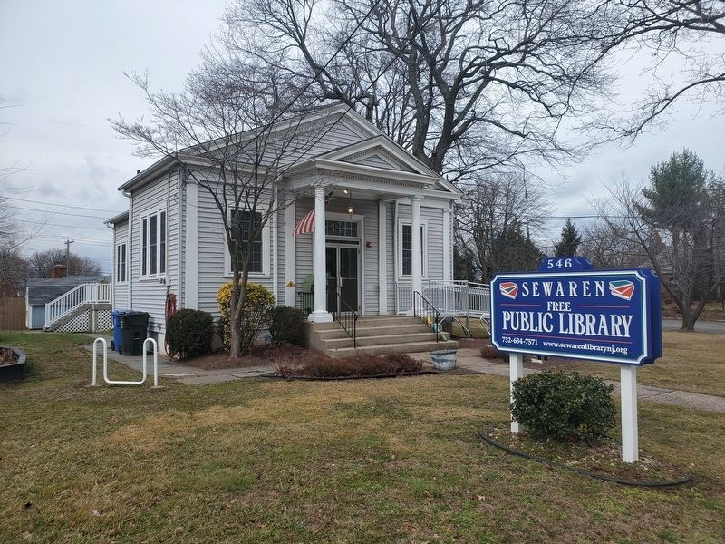 Sewaren Free Public Library image. Click for full size.