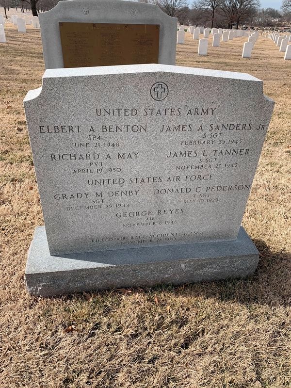 Killed - Aircraft Accident - Alaska Marker. Click for full size. Killed - Aircraft Accident - Alaska Marker image. Click for full size.