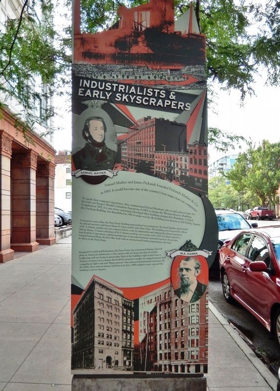 Industrialists & Early Skyscrapers Marker image. Click for full size.