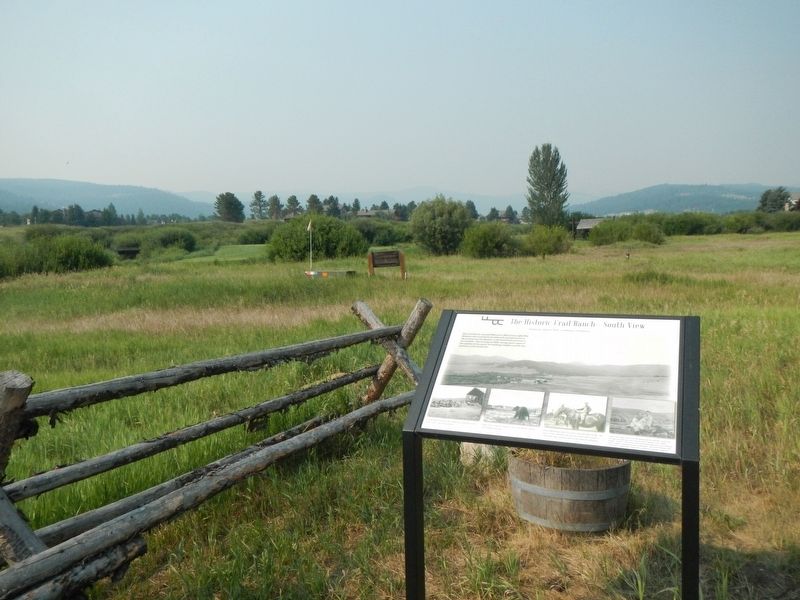 The Historic Crail Ranch - South View Marker image. Click for full size.