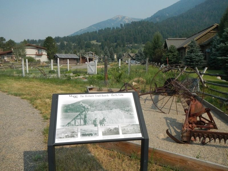 The Historic Crail Ranch - North View Marker. Click for full size. The Historic Crail Ranch - North View Marker image. Click for full size.