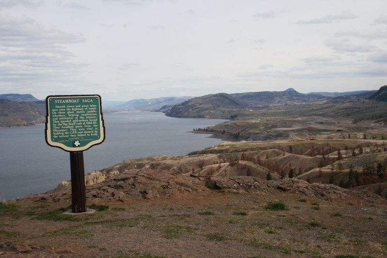 Steamboat Saga Marker image. Click for full size.