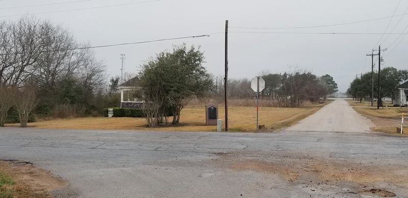 The view of the Site of Pierce Hotel Marker from across the street image. Click for full size.