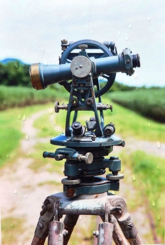 Marker detail: Antique Theodolite, Survey Tool image. Click for full size.