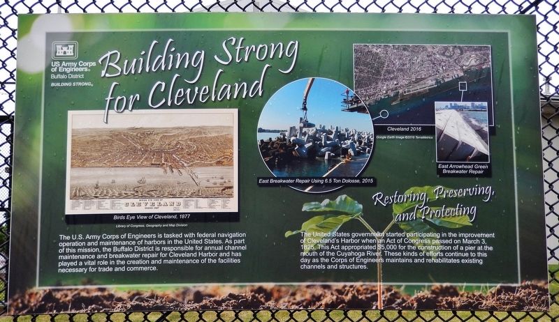 Building Strong for Cleveland Marker image. Click for full size.