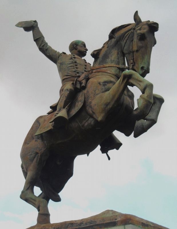 General Phil Sheridan Statue image. Click for full size.