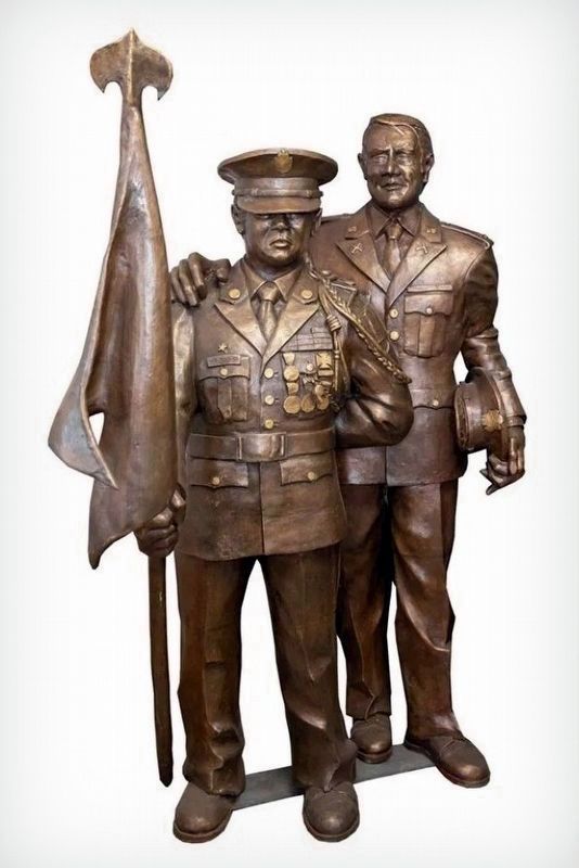 Missouri Military Academy Dedicates Statue To Colonel Charles R. Stribling image. Click for more information.