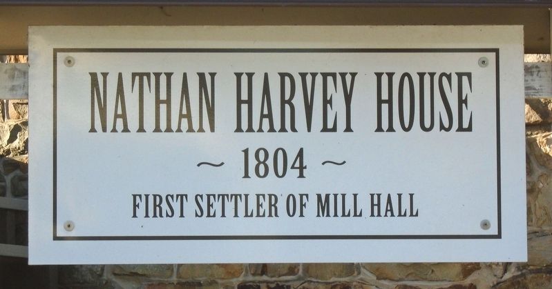 Nathan Harvey House Marker image. Click for full size.