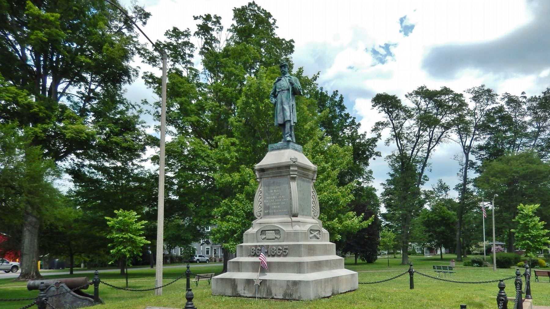 Corry Civil War Monument image. Click for full size.