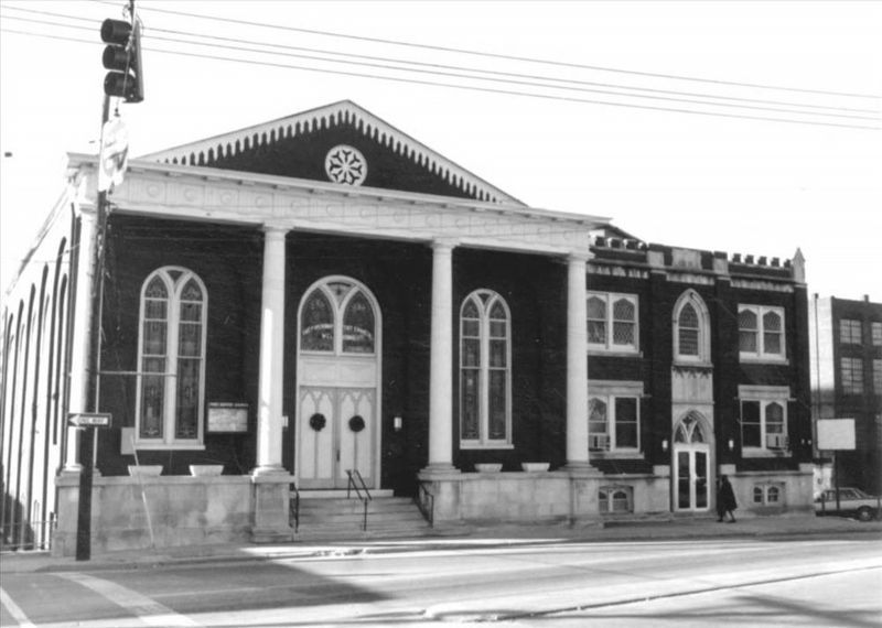 First African Baptist Church image. Click for more information.