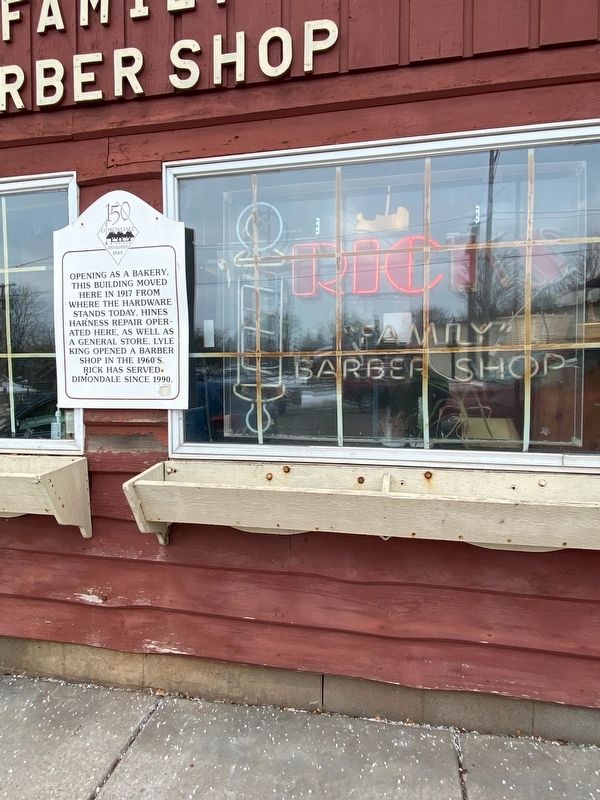 Rick's Barber Shop Marker image. Click for full size.