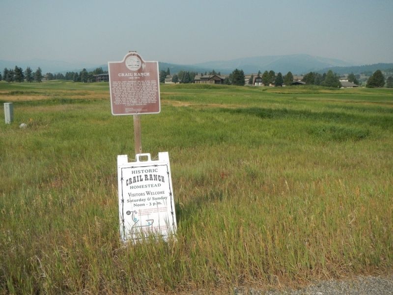 Crail Ranch Marker. Click for full size. Crail Ranch Marker image. Click for full size.